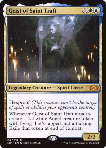 Geist of Saint Traft (197), Double Masters — Magic card price