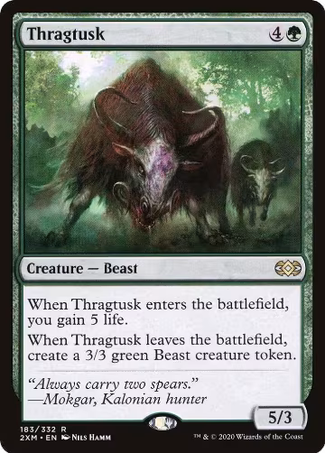 Thragtusk (183), Double Masters — Magic card price