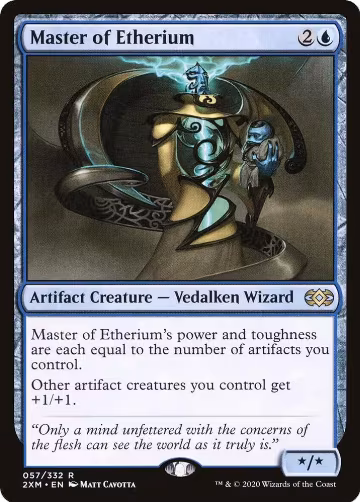 Master of Etherium (57), Double Masters — Magic card price
