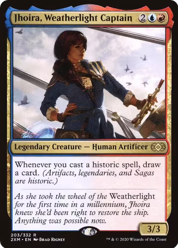 Jhoira, Weatherlight Captain (203), Double Masters — Magic card price