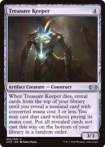 Treasure Keeper (302), Double Masters — Magic card price