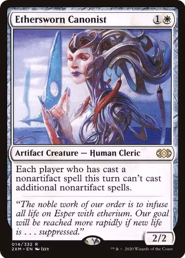 Ethersworn Canonist (14), Double Masters — Magic card price
