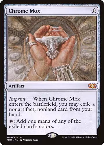 Chrome Mox (240), Double Masters — Magic card price