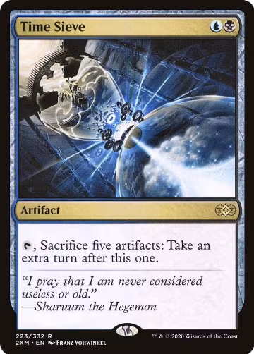 Time Sieve (223), Double Masters — Magic card price