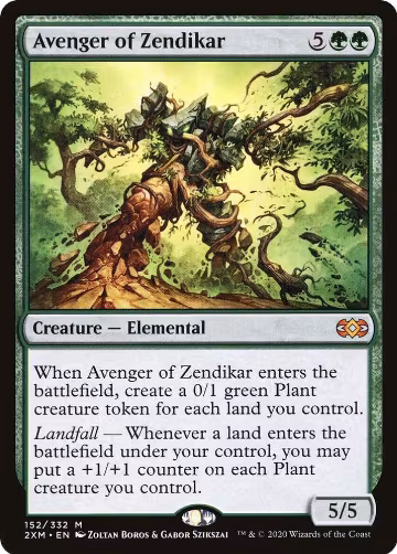Avenger of Zendikar (152), Double Masters — Magic card price