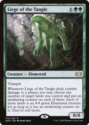 Liege of the Tangle (174), Double Masters — Magic card price