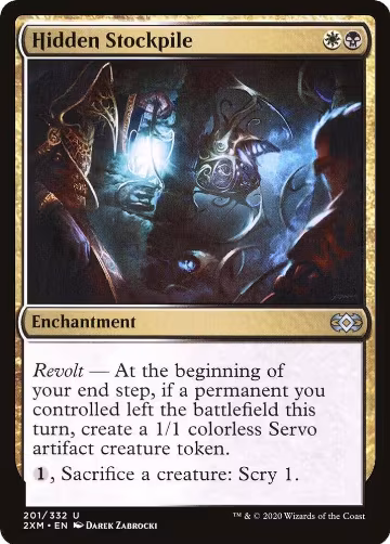 Hidden Stockpile (201), Double Masters — Magic card price