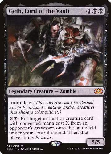 Geth, Lord of the Vault (94), Double Masters — Magic card price