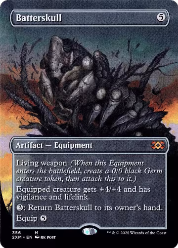 Batterskull (Borderless) (356), Double Masters — Magic card price
