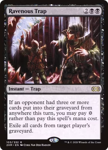 Ravenous Trap (103), Double Masters — Magic card price
