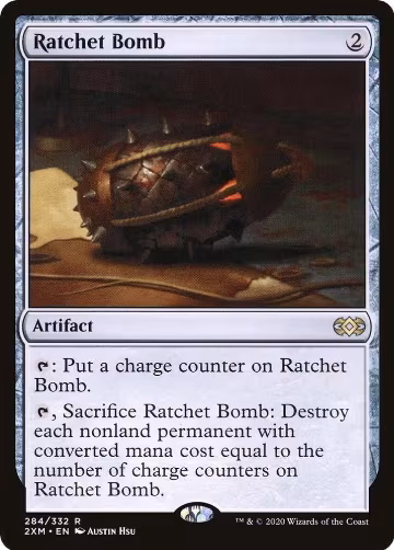 Ratchet Bomb (284), Double Masters — Magic card price
