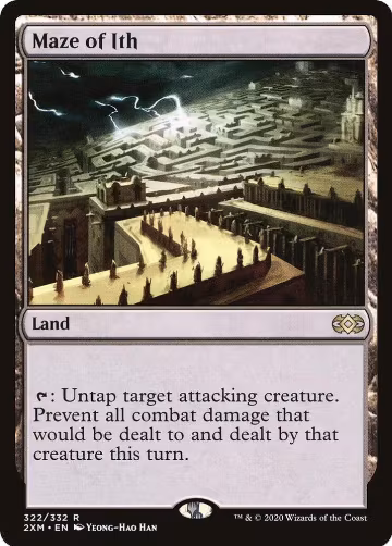 Maze of Ith (322), Double Masters — Magic card price