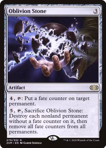 Oblivion Stone (279), Double Masters — Magic card price
