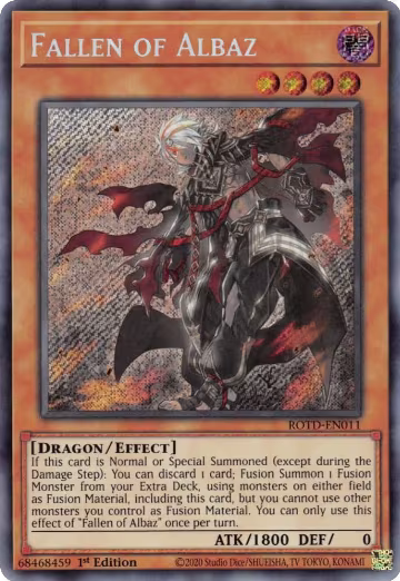 Fallen of Albaz (ROTD-EN011), Rise of the Duelist — Yu-Gi-Oh! card price