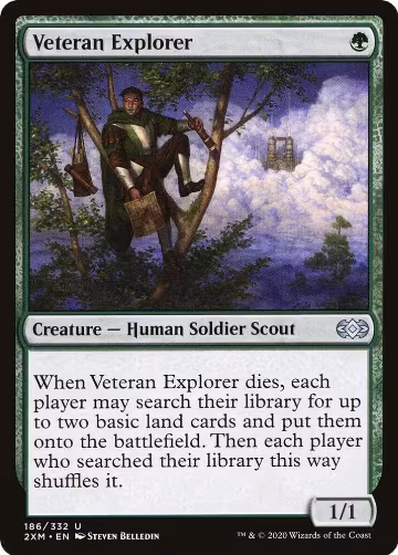Veteran Explorer (186), Double Masters — Magic card price