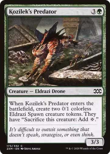 Kozilek's Predator (173), Double Masters — Magic card price
