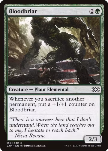 Bloodbriar (154), Double Masters — Magic card price