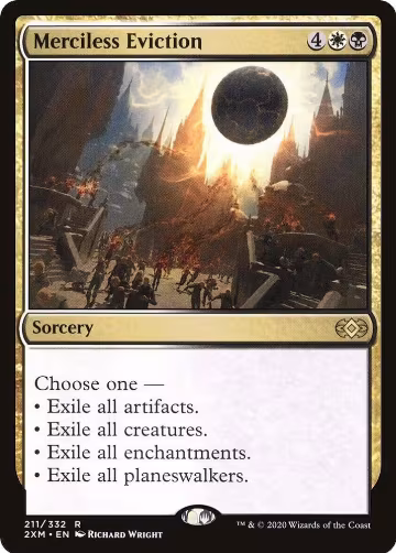 Merciless Eviction (211), Double Masters — Magic card price