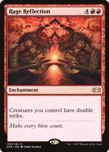 Rage Reflection (139), Double Masters — Magic card price