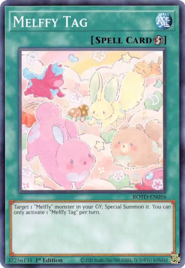 Melffy Tag (ROTD-EN056), Rise of the Duelist — Yu-Gi-Oh! card price
