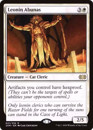 Leonin Abunas (21), Double Masters — Magic card price