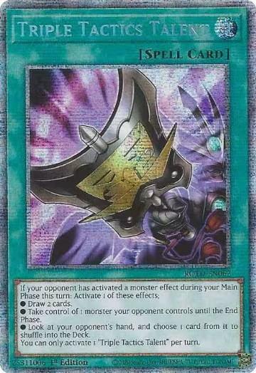 Triple Tactics Talent (Starlight Rare) (ROTD-EN062) — card price