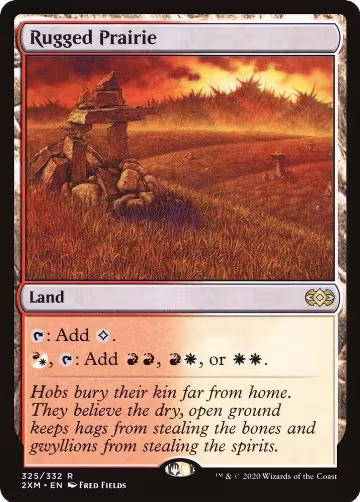 Rugged Prairie (325), Double Masters — Magic card price