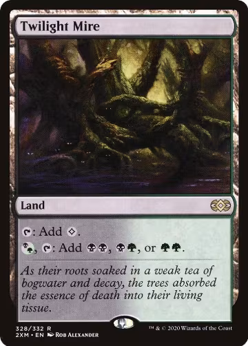 Twilight Mire (328), Double Masters — Magic card price