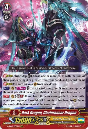 Dark Dragon, Chainrancor Dragon (V-SS05/005EN), V-SS05: Premium Collection 2020 — Vanguard card price