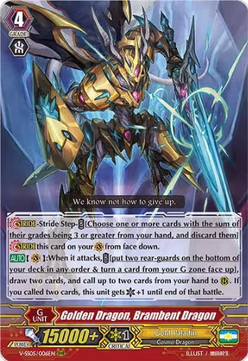 Golden Dragon, Brambent Dragon (V-SS05/006EN), V-SS05: Premium Collection 2020 — Vanguard card price