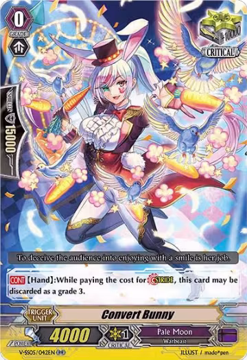 Convert Bunny (V-SS05/042EN), V-SS05: Premium Collection 2020 — Vanguard card price