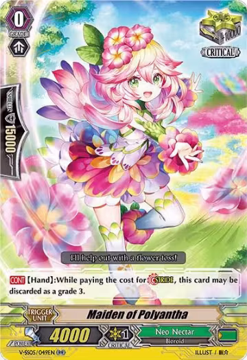 Maiden of Polyantha (V-SS05/049EN), V-SS05: Premium Collection 2020 — Vanguard card price