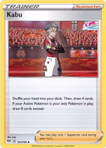 Kabu (163/189), Darkness Ablaze — Pokémon card price