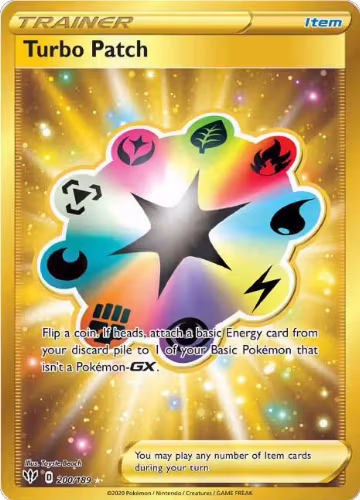 Turbo Patch (Secret) (200/189), Darkness Ablaze — Pokémon card price