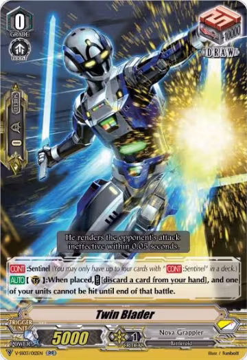 Twin Blader (V-SS03/012EN), V-SS03: Festival Collection — Vanguard card price