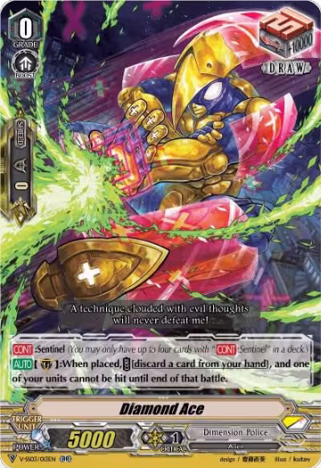 Diamond Ace (V-SS03/013EN), V-SS03: Festival Collection — Vanguard card price