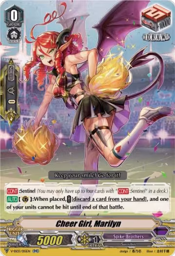 Cheer Girl, Marilyn (V-SS03/015EN), V-SS03: Festival Collection — Vanguard card price