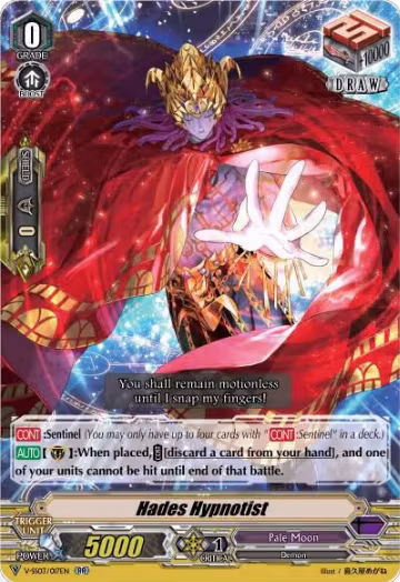Hades Hypnotist (V-SS03/017EN), V-SS03: Festival Collection — Vanguard card price