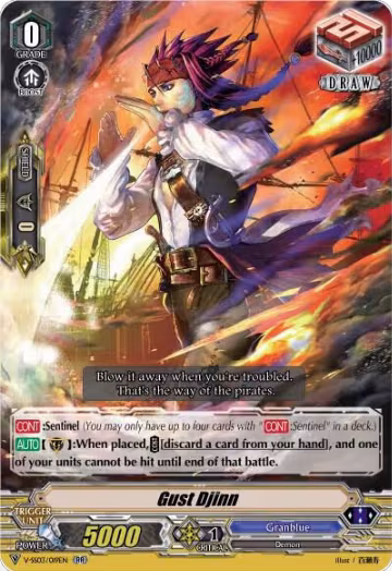 Gust Djinn (V-SS03/019EN), V-SS03: Festival Collection — Vanguard card price