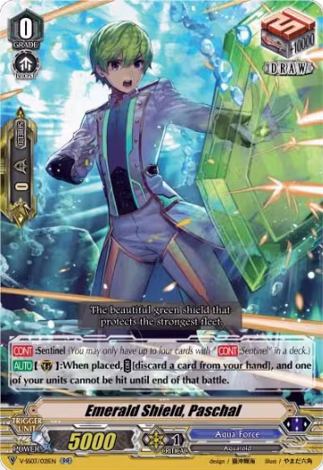 Emerald Shield, Paschal (V-SS03/021EN), V-SS03: Festival Collection — Vanguard card price