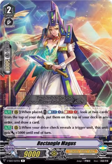 Rectangle Magus (V-SS03/027EN), V-SS03: Festival Collection — Vanguard card price