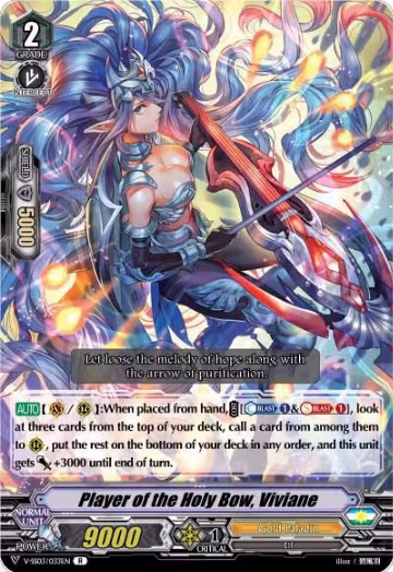 Player of the Holy Bow, Viviane (V-SS03/033EN), V-SS03: Festival Collection — Vanguard card price