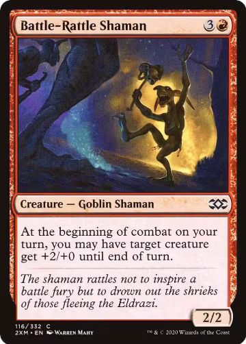 Battle-Rattle Shaman (116), Double Masters — Magic card price