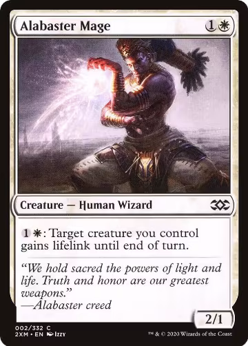 Alabaster Mage (2), Double Masters — Magic card price