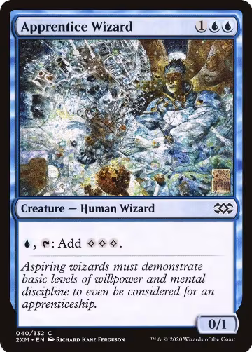 Apprentice Wizard (40), Double Masters — Magic card price