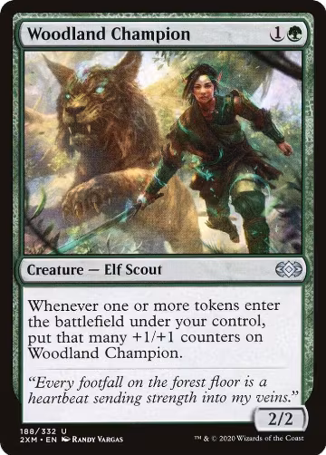 Woodland Champion (188), Double Masters — Magic card price