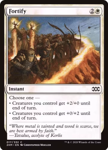 Fortify (17), Double Masters — Magic card price