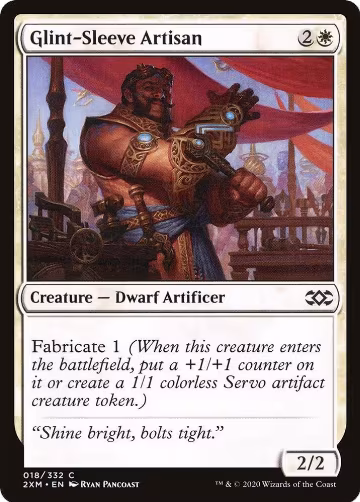 Glint-Sleeve Artisan (18), Double Masters — Magic card price
