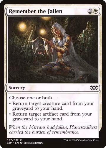 Remember the Fallen (27), Double Masters — Magic card price