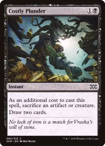 Costly Plunder (80), Double Masters — Magic card price